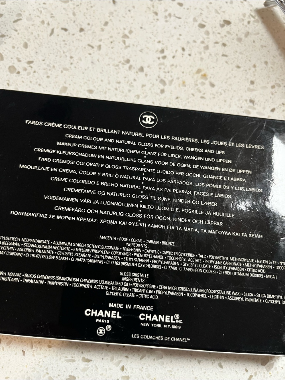 CHANEL Les Gouaches de Chanel Artist Palette for Eyes, Cheeks & Lips - Picture 8 of 8
